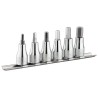 Facom 6-Piece 3/8 in Hexagon Socket Set Chrome Vanadium Steel JT.40