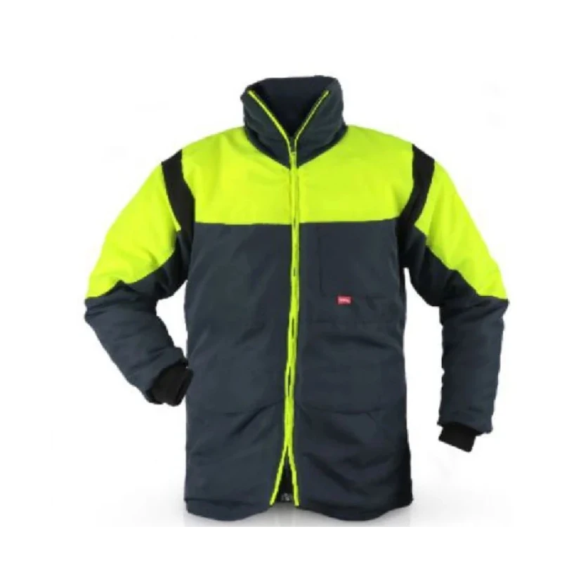 Flexitog Navy Yellow Breathable Cold Resistant Weatherproof Jacket Size M X28J-M