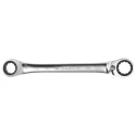 Facom Ratchet Ring Spanner 19.05 x 20.64 mm Offset Chrome Finish 245mm Overall Length 65.3/4X13/16