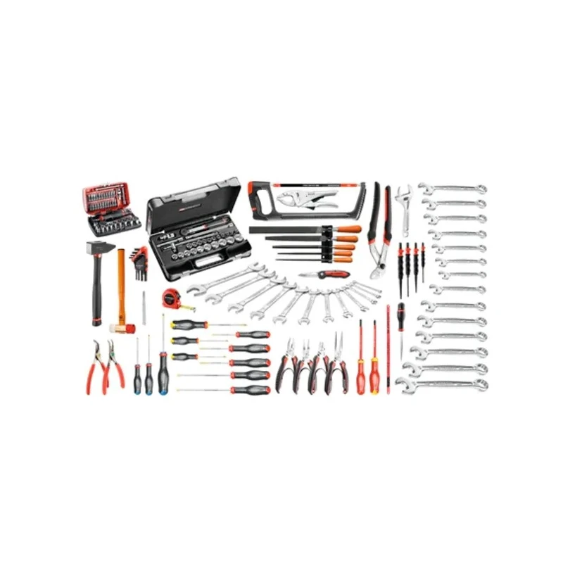 Facom 147 Piece Industrial Maintenance Kit Tool Set with Box VDE/1000V Approved 2092.M120A