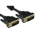 RS PRO Male DVI-D Dual Link to Male DVI-D Cable 20 m Polyvinyl Chloride Jacket Black 236-9112