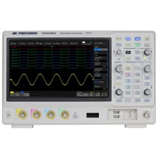 BK Precision 100 MHz Bench Oscilloscope 4-Channel with 10.1 Inch Capacitive Touchscreen Display BK2565B-MSO