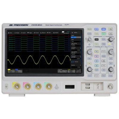 BK Precision 100 MHz Bench Oscilloscope 4-Channel with 10.1 Inch Capacitive Touchscreen Display BK2565B-MSO