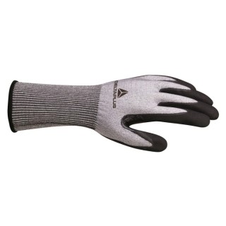 Delta Plus Nitrile Foam Coated Grey Work Gloves Size 8 Cut Resistant VENICUT VECUTC01GR08