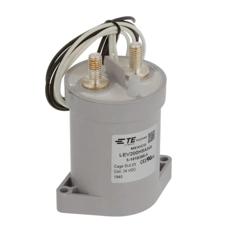 TE Connectivity Installation Contactor LEV200, 24V dc Coil, 1-Pole, 500A, 320V LEV200