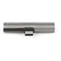 StarTech.com USB Type C Audio and Charge Adapter 60W Power Rating Metal Housing Right Angle 3.5 mm Female CDP235APDM