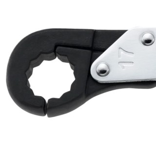 Facom Flare Nut Spanner 24 mm, Chrome Finish, 235 mm Overall Length 70A.24