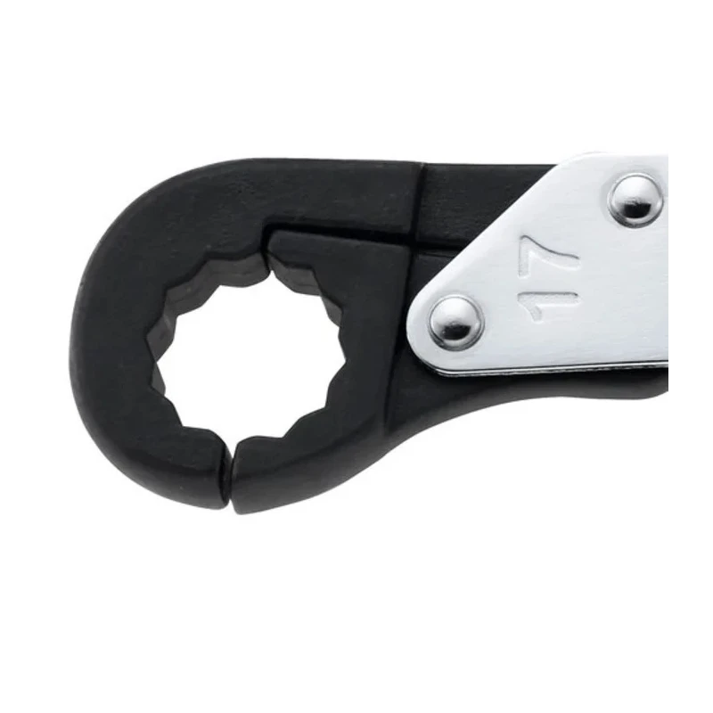 Facom Flare Nut Spanner 24 mm, Chrome Finish, 235 mm Overall Length 70A.24