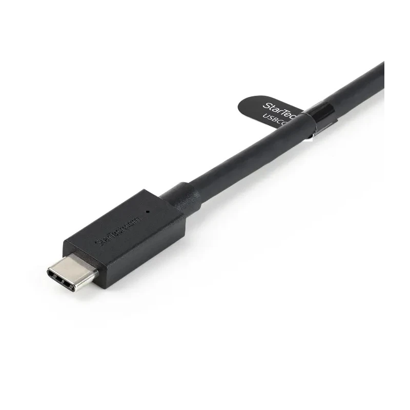 StarTech.com USB 3.2 Male USB Type C to Male USB Type A Cable, 1 m Length, Black PVC Jacket USBCCADP