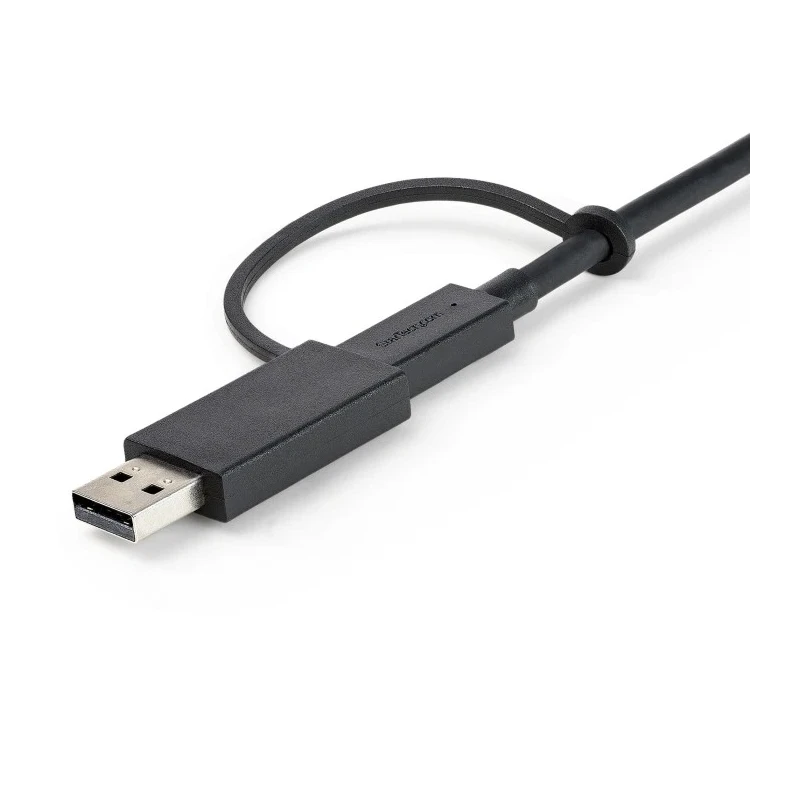 StarTech.com USB 3.2 Male USB Type C to Male USB Type A Cable, 1 m Length, Black PVC Jacket USBCCADP