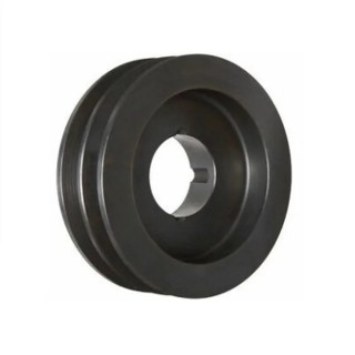 OPTIBELT Cast Iron Pulley 10 mm Belt Width 100 mm Pitch Diameter 2 Groove Bore 30 mm TB SPZ 100/2