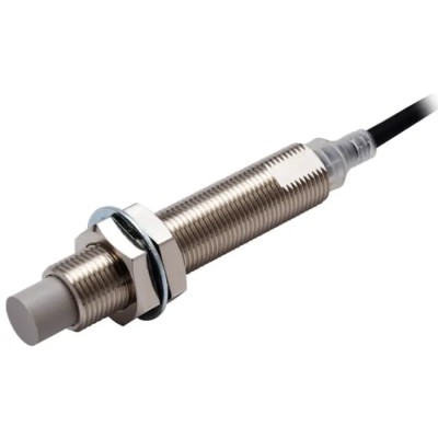 Omron Threaded Barrel Inductive Proximity Sensor M12 PNP Output 8 mm Detecting Distance 30V DC 200mA E2E-X8MB1TL12 2M