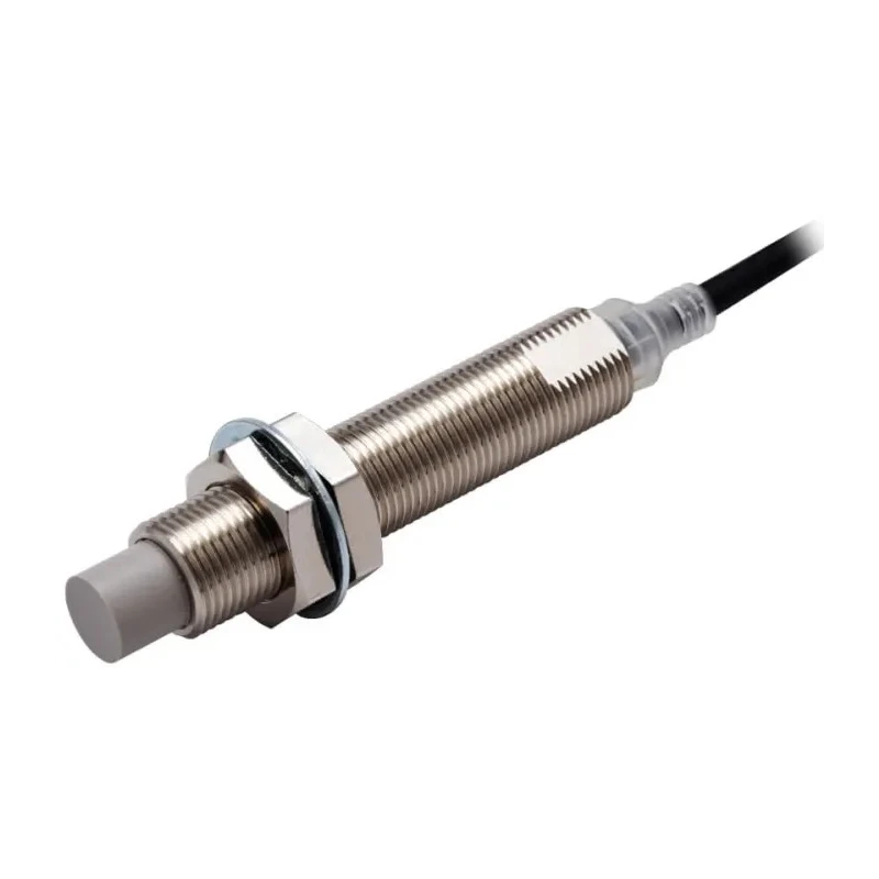 Omron Threaded Barrel Inductive Proximity Sensor M12 PNP Output 8 mm Detecting Distance 30V DC 200mA E2E-X8MB1TL12 2M