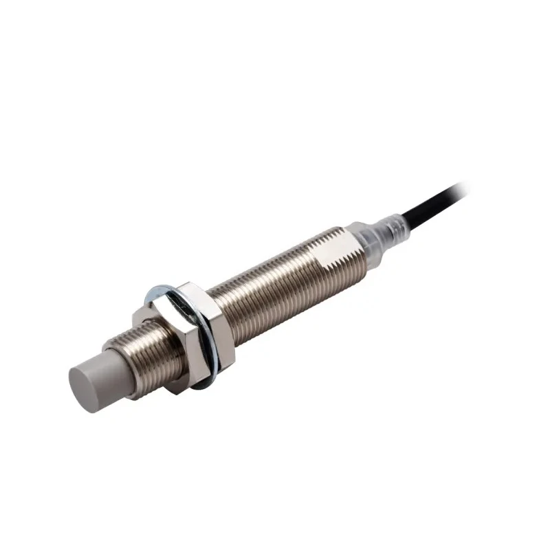 Omron Threaded Barrel Inductive Proximity Sensor M12 PNP Output 8 mm Detecting Distance 30V DC 200mA E2E-X8MB1TL12 2M
