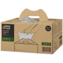 Tork Grey Non-Woven Fabric Cloths for Industrial Cleaning Dry Use Box of 210 Per Pack 415 x 355 mm Repeat Use 520372