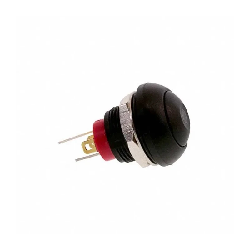 TE Connectivity PB6 Series Illuminated Push Button Switch, On-Off Operation, Panel Mount, 1 NO Contact, Red PB6B2FM2M1CAL03