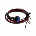 TE Connectivity PB6 Series Illuminated Push Button Switch On-Off Panel Mount 1 NO Contact Red LED IP68 PB6B2FM7M1CAL03Y500