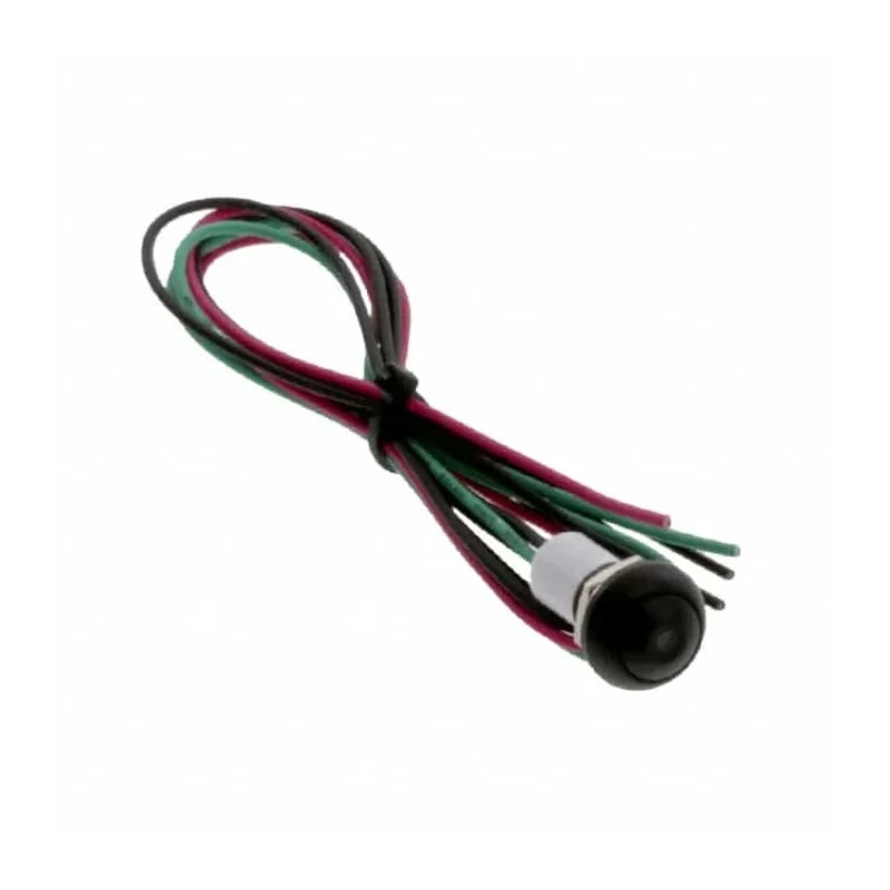 TE Connectivity PB6 Series Illuminated Push Button Switch On-Off Panel Mount 1 NO Contact Green LED IP68 PB6B2FM7M1CAL06Y500
