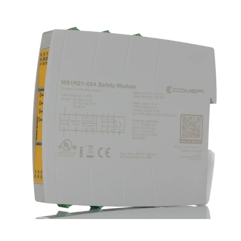RS PRO Industrial Safety Input/Output Module, 2 Inputs, 2 Outputs, 24V, 2 NO 239-8210