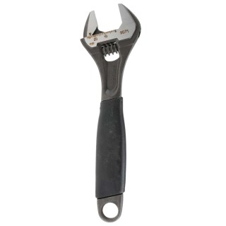 Bahco Adjustable Wrench 27 mm Jaw Capacity, 208 mm Overall Length, Plastic Handle 9071