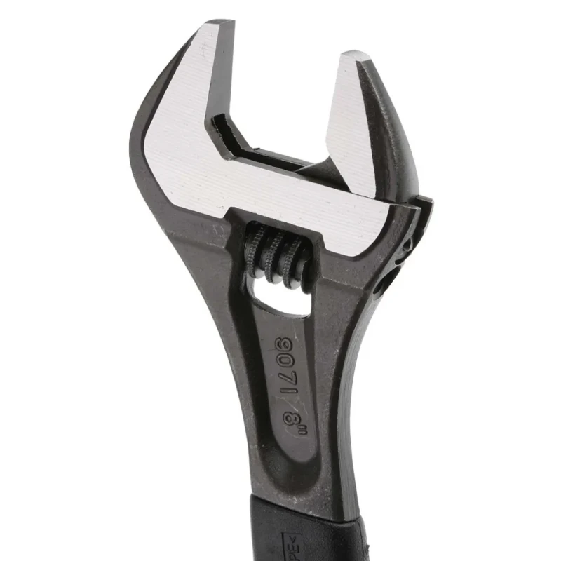 Bahco Adjustable Wrench 27 mm Jaw Capacity, 208 mm Overall Length, Plastic Handle 9071