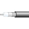 Huber+Suhner Flexible RF Coaxial Cable 50 Ω, Black, Unterminated, 10.25mm Outside Diameter SPUMA_400-RS-FR