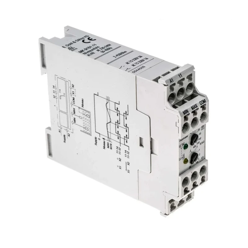 Dold Liquid Level Relay DIN Rail Mount 1 Input 10V AC Probe Voltage 240V AC Supply MK9151.11 2-450kOhm AC220-240V