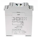 Dold Liquid Level Relay DIN Rail Mount 1 Input 10V AC Probe Voltage 240V AC Supply MK9151.11 2-450kOhm AC220-240V