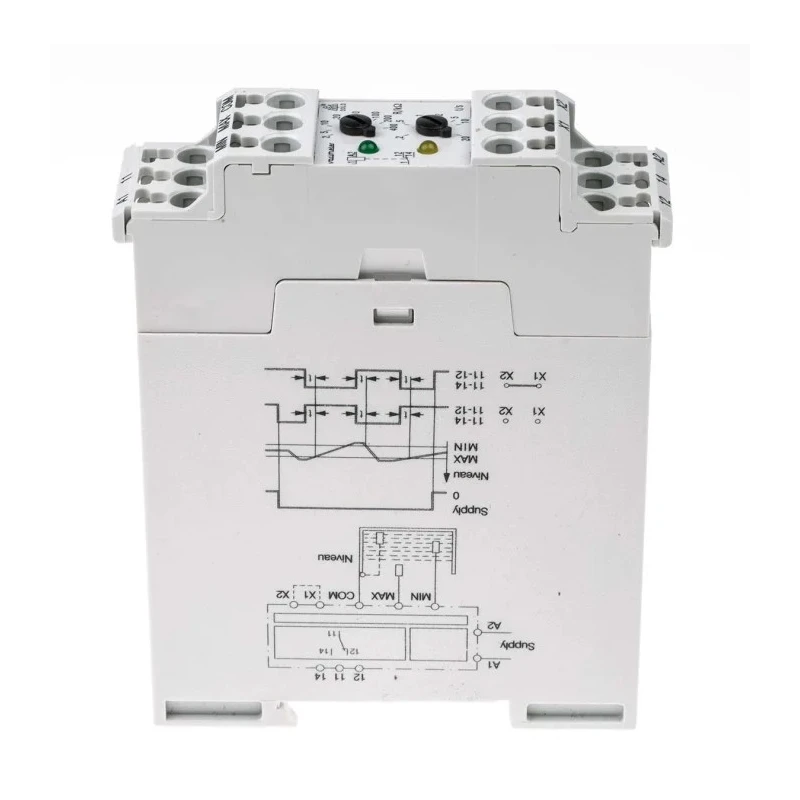 Dold Liquid Level Relay DIN Rail Mount 1 Input 10V AC Probe Voltage 240V AC Supply MK9151.11 2-450kOhm AC220-240V