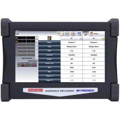 Sefram DAS30 Data Acquisition System 2-Channel, Ethernet, USB, 1 Msps Sampling Rate, 14 bit Resolution DAS30