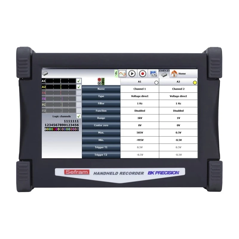 Sefram Data Acquisition System 2-Channel, 1 Msps Sampling Rate, 14 bit Resolution, Ethernet and USB Connectivity DAS30