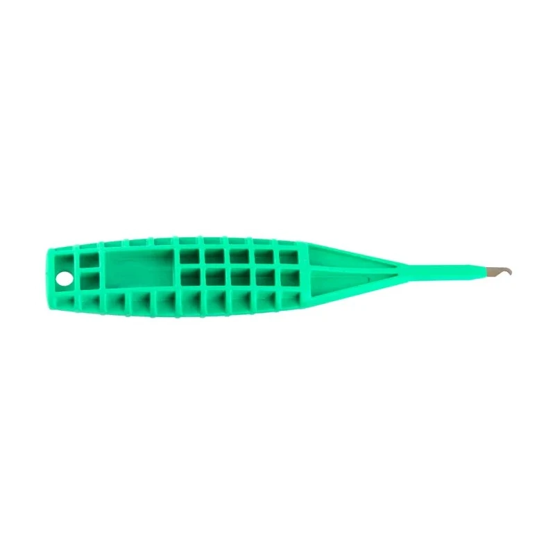 RS PRO Puller for Use with J Plug-in Jumper Terminal Block Removal Tool Green Polyamide 117 mm 242-0542