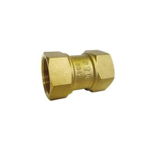 RS PRO Single Check Valve 1-1/4 in Threaded Inlet BS EN 10226, DZR Alloy Body, 10 Bar Pressure, Model Cw602N