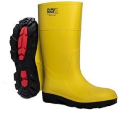 Pollyboot Steel Toe Capped Unisex Safety Boots EU Size 37, Steel Midsole, Polyurethane Upper P013/38