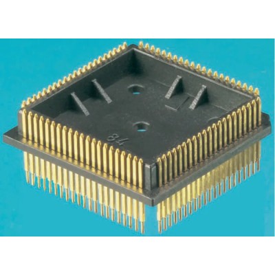 Winslow 1.27 mm Pitch 44 Way Through Hole PLCC Socket W9303
