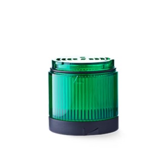 AUER Signal PC7DR Series Green Rotating Effect Beacon Module LED Bulb 24V AC/DC IP66, IP67 910036405