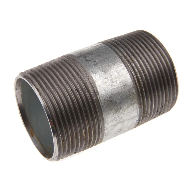 RS PRO Galvanised Malleable Iron Fitting Nipple Male 1-1/2 in BSPT to Male 1-1/2 in BSPT 257-8044