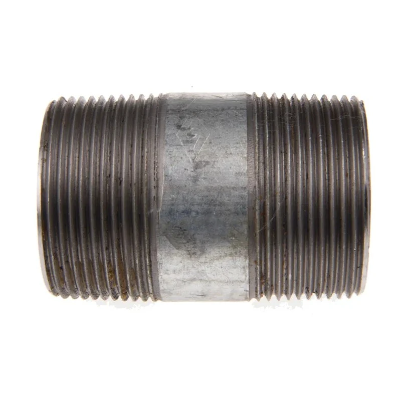 RS PRO Galvanised Malleable Iron Fitting Nipple Male 1-1/2 in BSPT to Male 1-1/2 in BSPT 257-8044