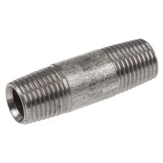RS PRO Galvanised Malleable Iron Fitting Nipple Male 1/4 in to Male 1/4 in 257-7978