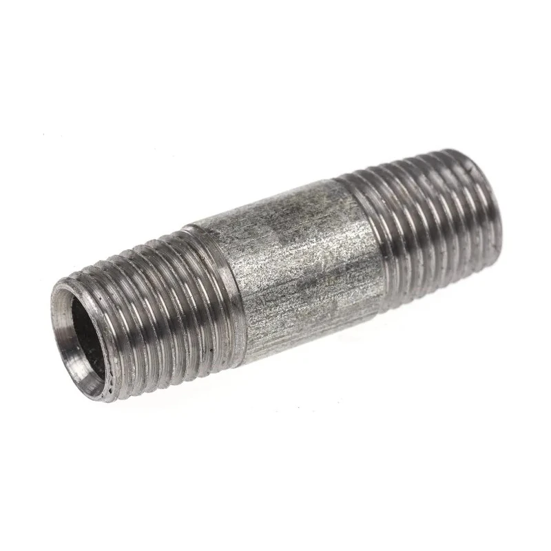 RS PRO Galvanised Malleable Iron Fitting Nipple Male 1/4 in to Male 1/4 in 257-7978