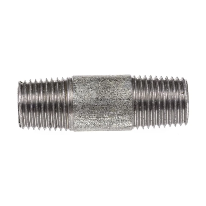RS PRO Galvanised Malleable Iron Fitting Nipple Male 1/4 in to Male 1/4 in 257-7978
