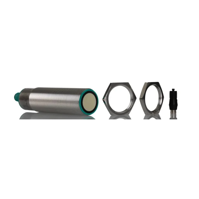 Pepperl + Fuchs Threaded Barrel Ultrasonic Proximity Sensor M30 2 m 20mA Analogue 30V UC2000-30GM-IUR2-V15
