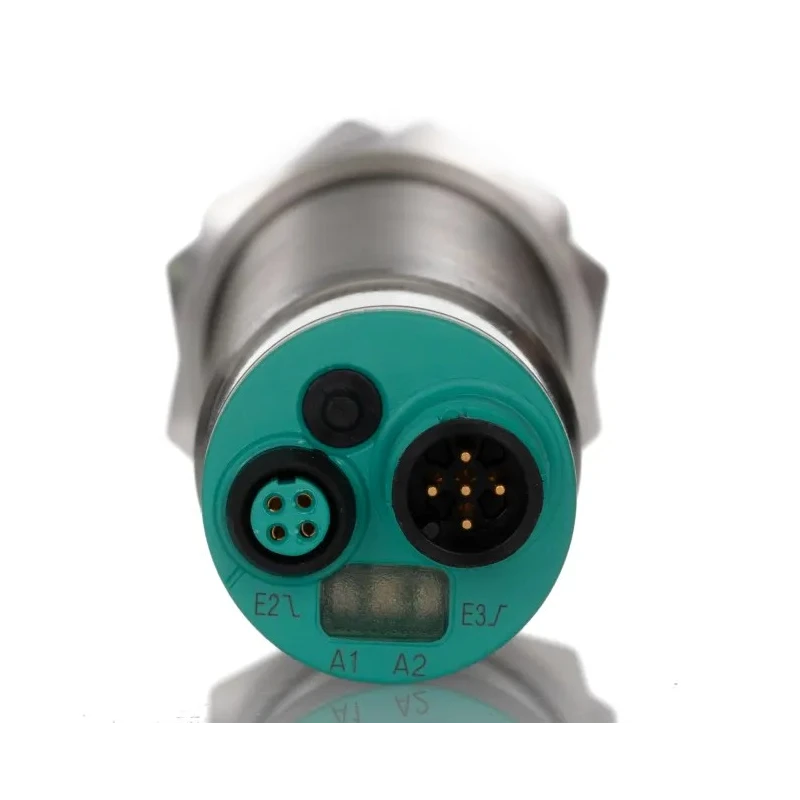 Pepperl + Fuchs Threaded Barrel Ultrasonic Proximity Sensor M30 2 m 20mA Analogue 30V UC2000-30GM-IUR2-V15