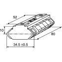 FlexLink Linear Motion Component XC Travel Distance 100000m Overall Length 6m Diameter 48mm XCLE 34X80 A