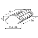 FlexLink Linear Motion Component XC Travel Distance 100000m Overall Length 6m Diameter 48mm XCLE 34X80 A