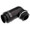 PMA Cable Conduit Fitting Black, 17 mm Nominal Size, M20 Thread, Polyamide 6 Construction, IP68 Rating BVWV-M207