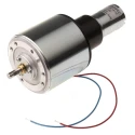 McLennan Servo Supplies DC Servo Motor 24V-30V 30W 1600rpm 36 Ncm Torque 6mm Shaft Diameter 263-6005
