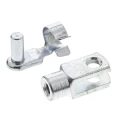 SMC Double Knuckle Joint For Use With 10 mm, 8 mm, Compatible Bore Size 8 to 10 mm² GKM4-8