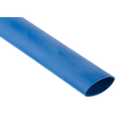 RS PRO Halogen Free Flame Retardant Polyolefin Heat Shrink Tubing Blue 12.7 mm Sleeve Diameter 1.2 m Length 2:1 267-2124
