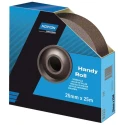 Norton Silicon Carbide Abrasive Paper Roll 25 m Length 38 mm Width P320 Grit Very Fine Grade 63642531797